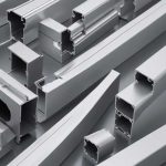 custom aluminum profiles in a variety of different shapes and sizes